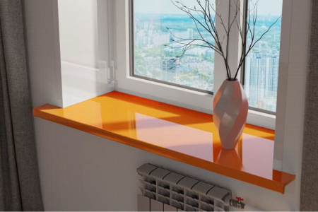 Подоконник Кристаллит, Оранж