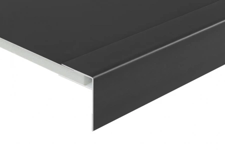 Профиль для откосов,Витраж Дизайн Антрацит, F30х50