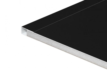 Профиль для откосов,Витраж Дизайн Черный  П